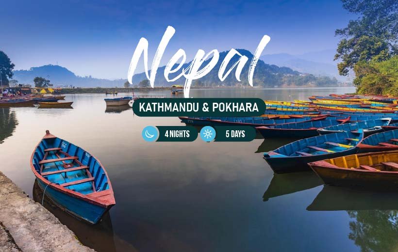 Explore Kathmandu and Pokhara in our 4-nights & 5-days Nepal package.