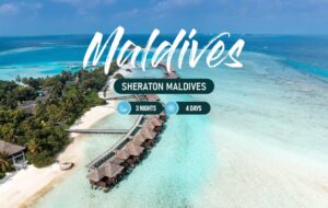 Explore Sheraton Maldives in our 3-nights & 4-days Maldives package.