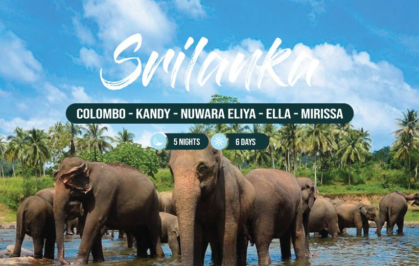 Explore Colombo, Kandy , Nuwara Eliya, Ella & Mirissa in our 5-nights & 6-days Srilanka package.