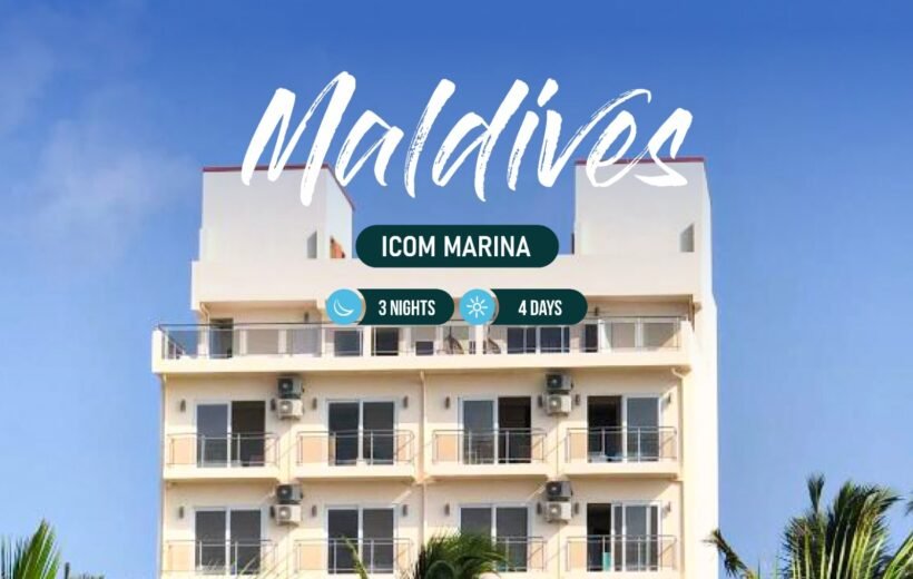Explore iCom Marina in our 3-nights & 4-days Maldives package.