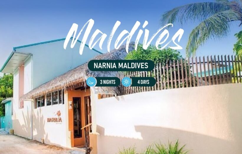 Explore Narnia Maldives in our 3-nights & 4-days Maldives package.