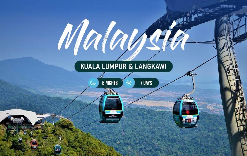 Explore Kuala Lumpur & Langkawi in our 6-nights & 7-days Malaysia package.