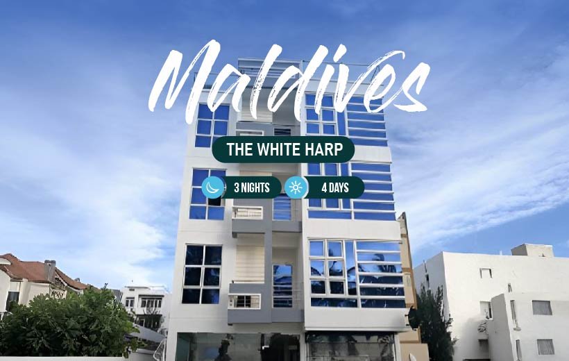 Explore The White Harp in our 3-nights & 4-days Maldives package.
