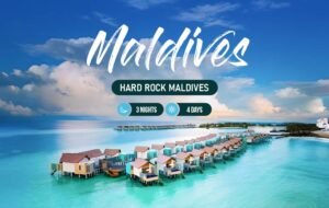 Explore Hard Rock Maldives in our 3-nights & 4-days Maldives package.