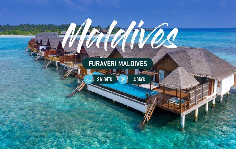 Explore Furaveri Maldives in our 3-nights & 4-days Maldives package.