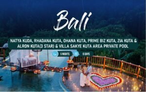 Explore Bali in our 5-nights & 6-days Indonesia Honeymoon package.