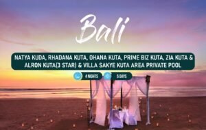 Explore Bali in our 4-nights & 5-days Indonesia Honeymoon package.