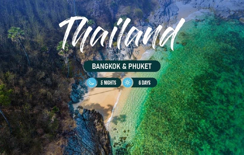 Explore Bangkok and Phuket in our 5-nights & 6-days package.